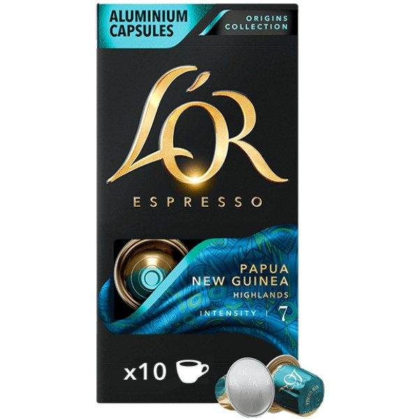 Кава у капсулах L`OR Espresso Papua New Guinea 10 шт.