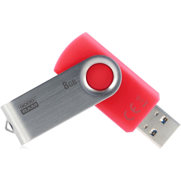 Флеш USB Goodram UTS3 Twister 8GB USB 3.0 Red (UTS3-0080R0R11)