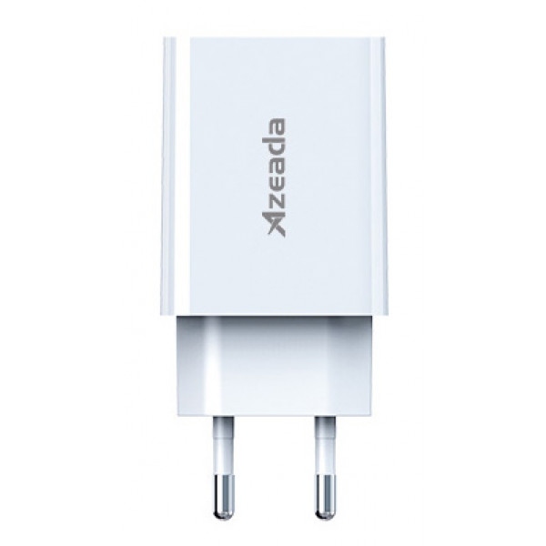 Мережевий зарядний пристрій Proda PD-A73 3 in 1 20W 2хUSB Type-C порти 2 + 1xUSB порт (PD-A73-WH)