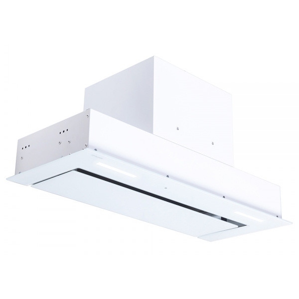 Витяжка вбудована Perfelli BISP 7873 WH LED Strip GLASS