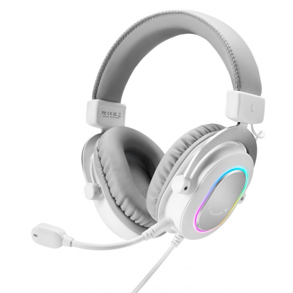 Гарнітура дротова ігрова Fifine H6 White RGB