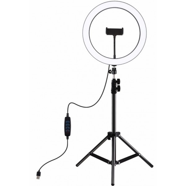Набір для блогера Puluz Ring USB LED lamp 11.8''+ трипод 1.1m (PKT3056B)