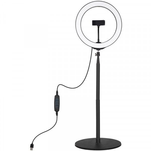 Набір для блогера PowerPlant USB LED Puluz 10.2 + настольное крепление 140 см (PKT3039 )