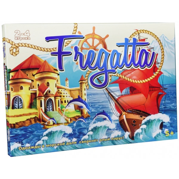 Настільна гра стратегічна (3-4 роки) Strateg бродилка "Fregatta", рус (30552)
