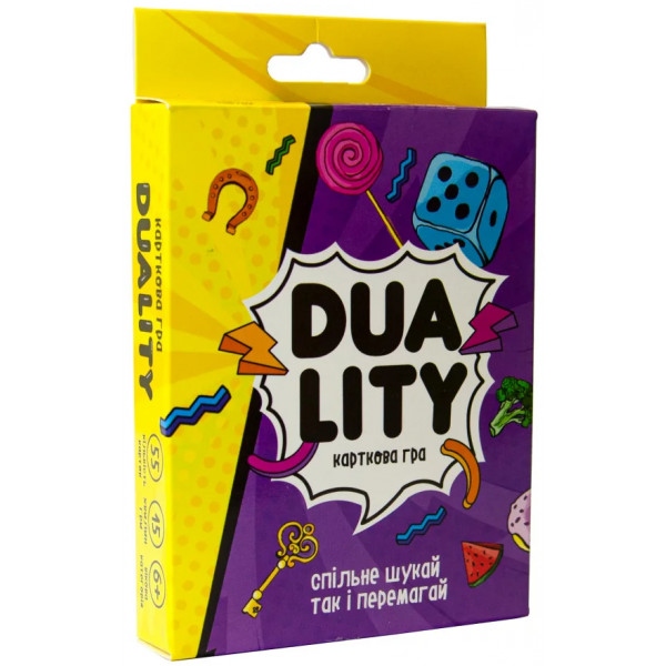 Настільна гра розвиваюча (5-7 років) Strateg Duality (укр) (30958)