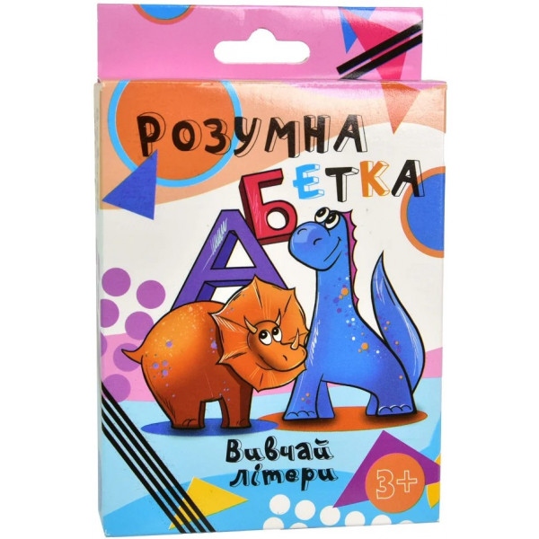 Настільна гра розвиваюча (3-4 роки) Strateg Розумна абетка навчальна (укр. м) (30273)