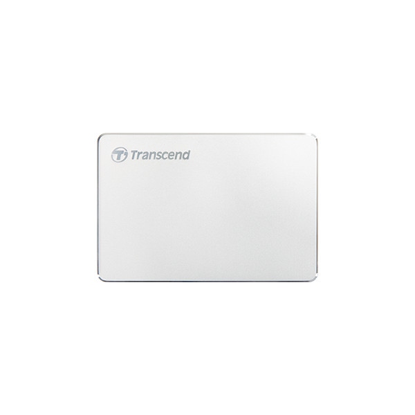 Жорсткий диск зовнішній Transcend StoreJet  2.5" USB 3.1 Type-C 2TB MC Silver (TS2TSJ25C3S)