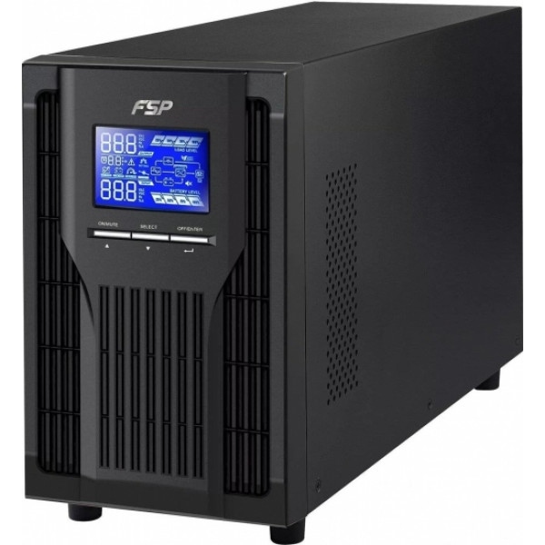 Джерело безперебійного живлення FSP Champ 2 kVA,Tower,Schuko CH-1102TS 2000VA/1800W,Online,Schukox6 (PPF16A1900)