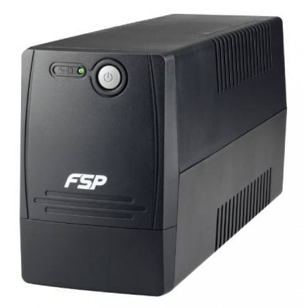 Джерело безперебійного живлення FSP FP800 800ВА/480Вт, Line-Int, IECx4+USB, AVR Black (PPF4800415)