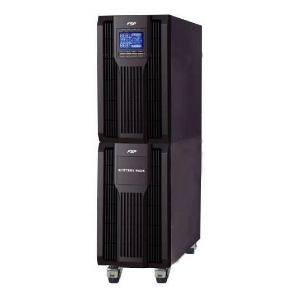 Джерело безперебійного живлення FSP Champ 6 kVA,Tower,Schuko CH-1106TS 6000VA/5400W,Online (PPF54A0804)