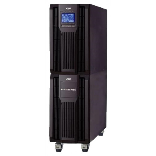 Джерело безперебійного живлення FSP Champ 10 kVA,Tower,Schuko CH-1110TS 10000VA/9000W (PPF90A0802)