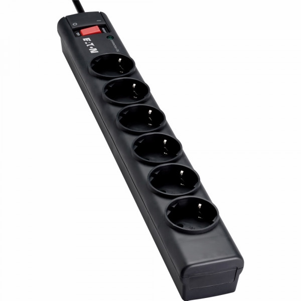 Мережевий фільтр Eaton Protection Strip 6 (PS6D)