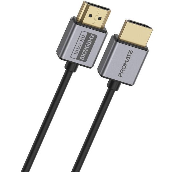 Кабель HDMI Promate HDMI-HDMI v.2.1 (Primelink8k-150.Grey)