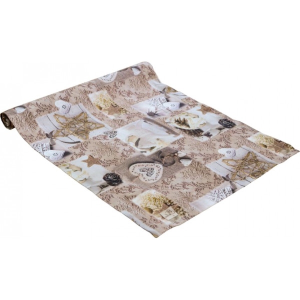 Скатертина раннер Прованс Digitale Beige 130х40 (011256)