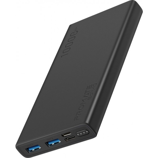 Батарея мобільна Promate Bolt-10 10000mAh Black