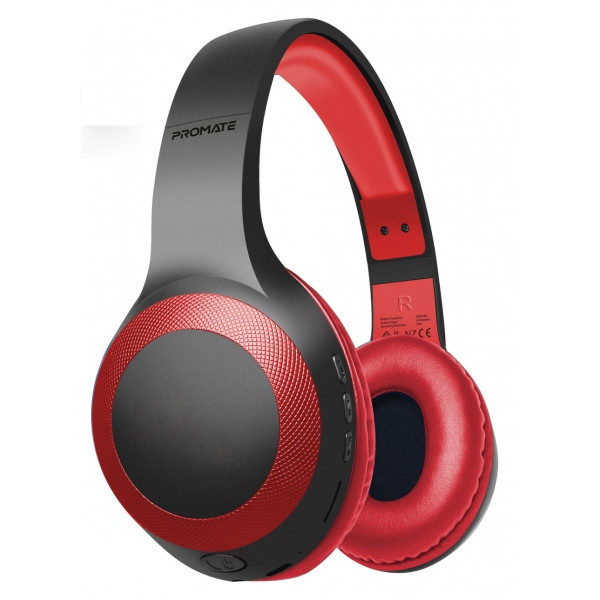 Гарнітура бездротова Promate Laboca.red