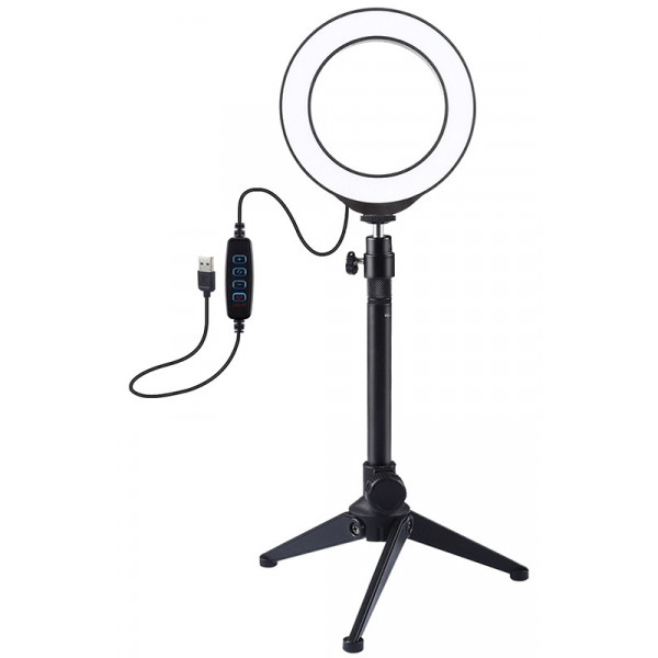Набір для блогера Puluz USB LED Lamp 4.7" PKT3031 + настольный штатив