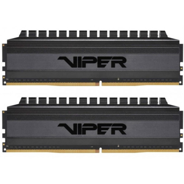 Память DDR Patriot DDR4 16GB 3000MHz Viper Blackout2x8 (PVB416G300C6K)