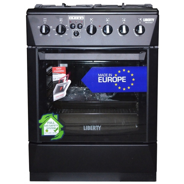 Плита газова Liberty PWE 6115 BL-F