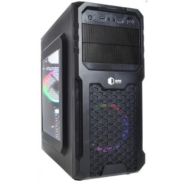 Системний блок QUBE QB i3 10100F GTX 1050 TI 4GB 84 (i310100FGTX1050TI4GB84)