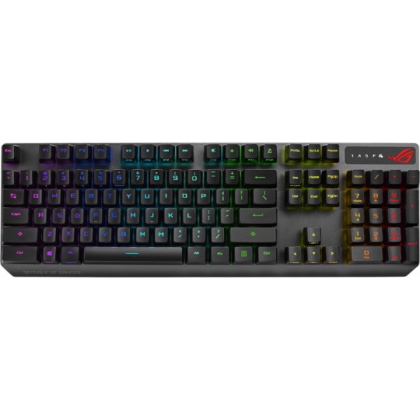 Клавіатура дротова ігрова Asus ROG Strix Scope LED 104key RX RD USB UA Black (90MP0240-BKMA00)