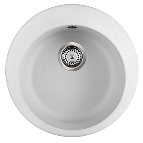 Мийка кухонна Interline Rondo New White