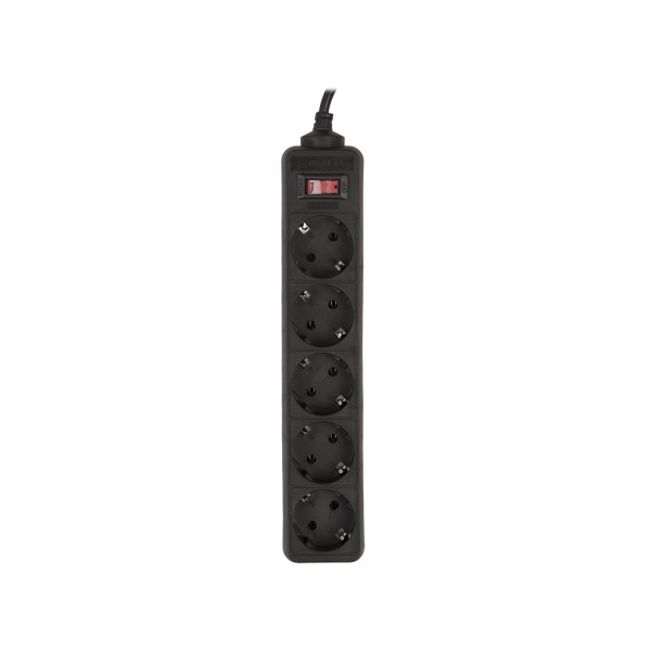 Мережевий фільтр REAL-EL RS-PROTECT (5 роз, 5 м), 10А