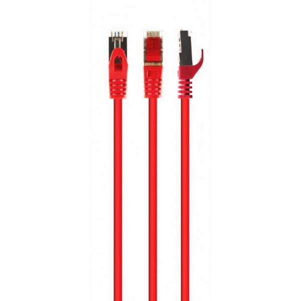 Кабель патч-корд Cablexpert S/FTP (PP6A-LSZHCU-R-10M) 50u 10m Red