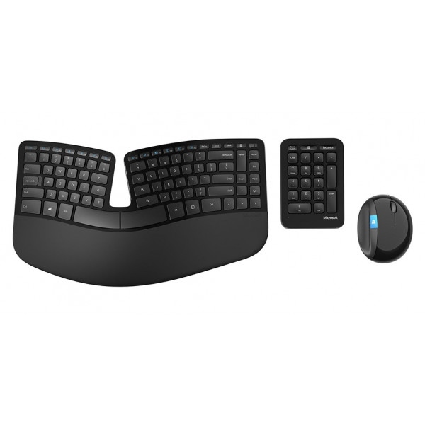 Клавіатура бездротова Microsoft Sculpt Ergonomic Desktop (L5V-00017)