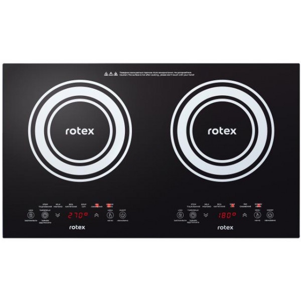 Плита електрична настільна Rotex RIO250-G Duo
