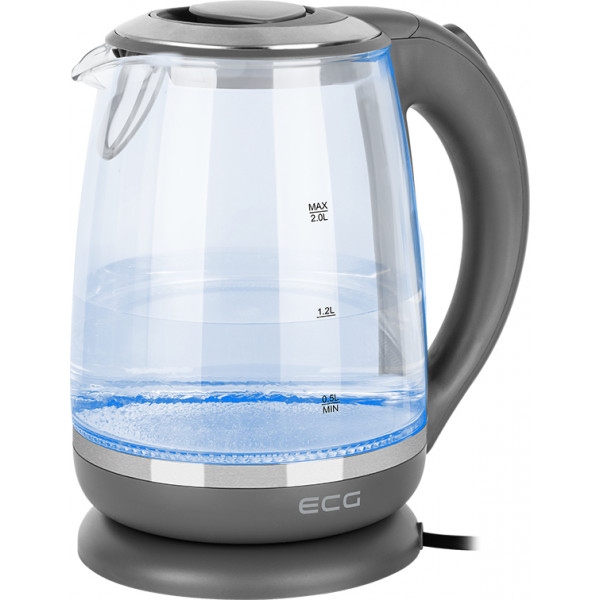 Електричний чайник ECG RK 2020 Grey Glass