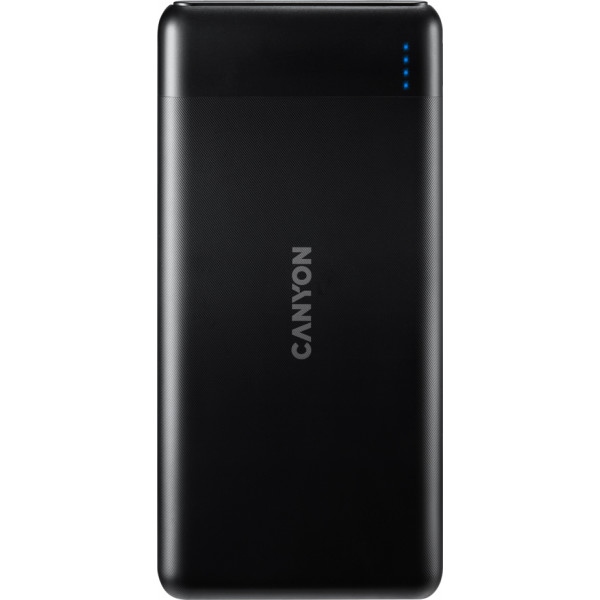 Батарея мобільна Canyon 10000mAh Black (CNE-CPB1007B)