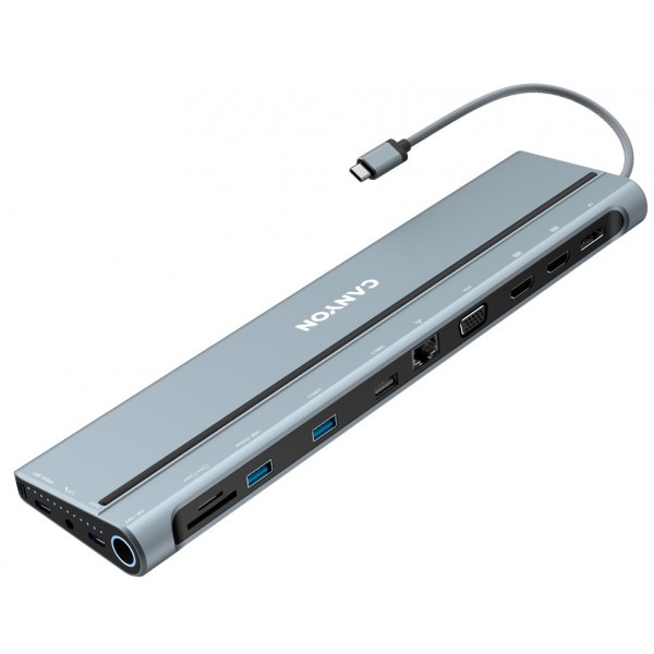 Хаб USB Canyon 14-в-1 USB Type-C DS-90 (CNS-HDS90)