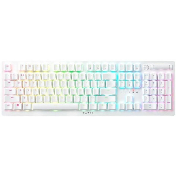 Клавіатура бездротова ігрова Razer DeathStalker V2 Pro Purple Switch White (RZ03-04363500-R3M1)