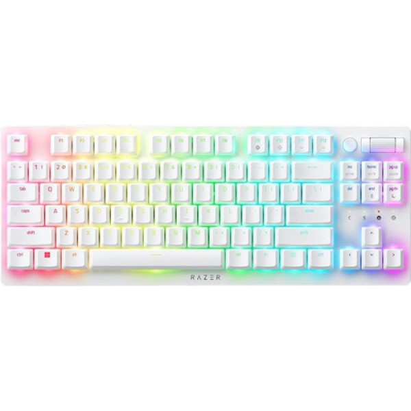 Клавіатура бездротова ігрова Razer DeathStalker V2 Pro TKL Red Switch White (RZ03-04373500-R3M1)
