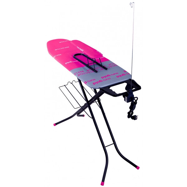 Прасувальна дошка Eurogold R22738P Reflector, pink, 120*38 см