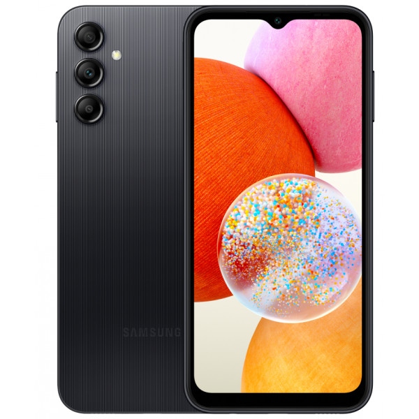 Смартфон Samsung Galaxy A14 4/128Gb Black (SM-A145FZKVSEK)
