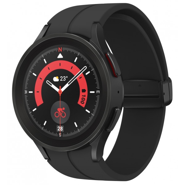 Смарт-годинник Samsung Galaxy Watch 5 Pro 45mm LTE Black Titanium (SM-R925FZKASEK)