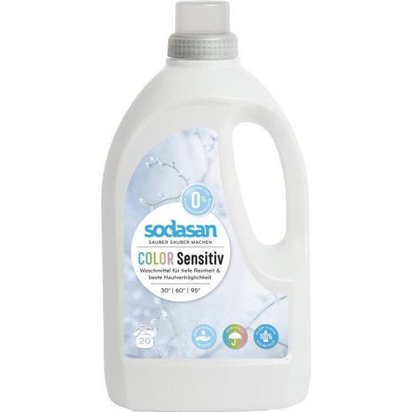 Пральний порошок Sodasan Color Sensitiv 1.5 л (4019886015301)