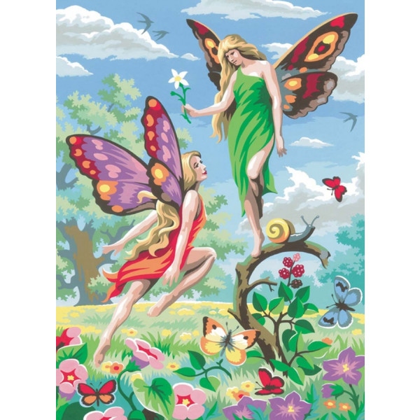 Картина за номерами Sequin Феї (SA0126)