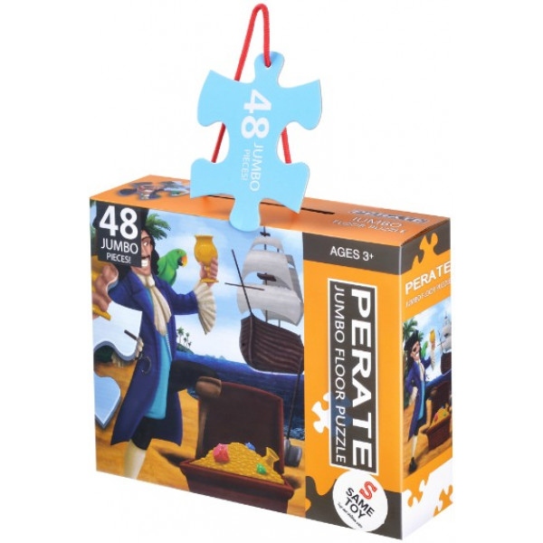 Пазли картонні (3-4 роки) Same Toy Пірати 48 ел. (88101Ut)