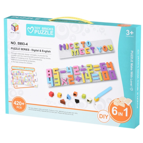 Пластикова мозаїка Same Toy Colour Ful Designs 420 ел. (5993-4Ut)