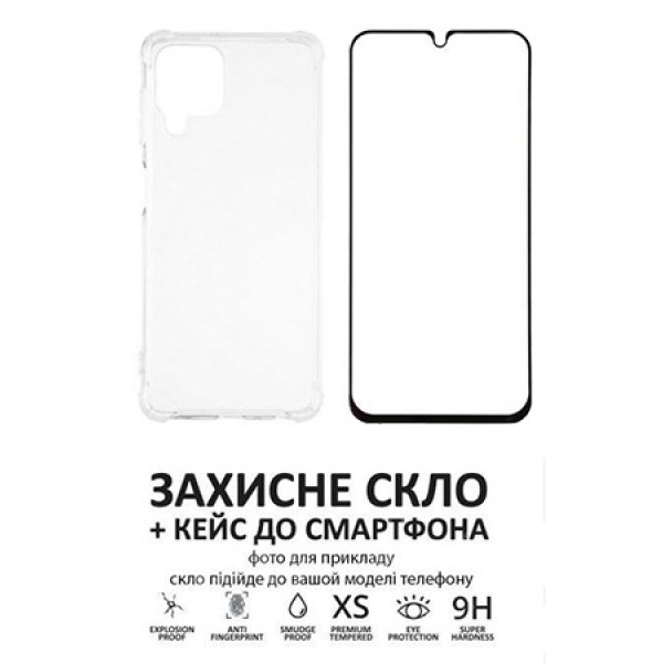 Чохол для смартфону XOKO Ultra Thin Proof+Cкло Full Cover Ultra-Thin 0.25мм Black for Samsung A536 (A53) (XK-CS-ULT-SM-A53)