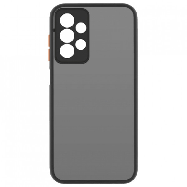 Чохол для смартфона MakeFuture Frame Matte PC+TPU Samsung A23 Black (MCMF-SA23BK)