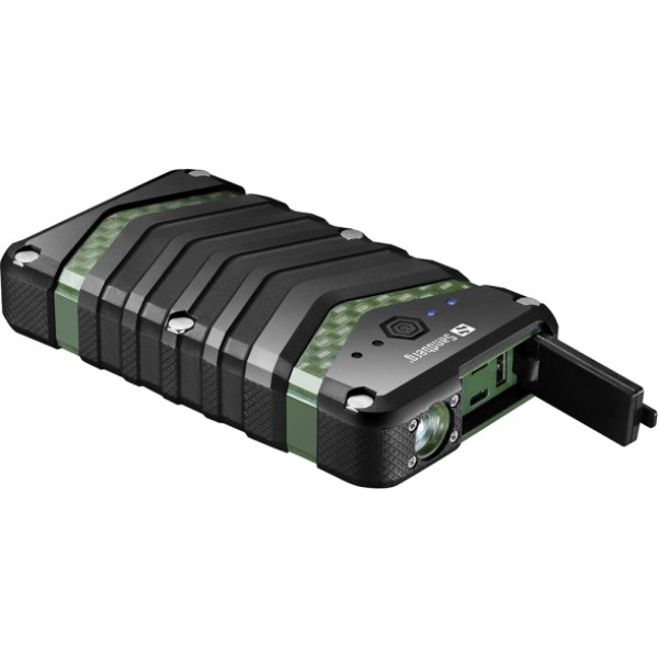 Батарея мобільна Sandberg Survivor 20100 mAh IP67, LED Torch, 2xUSB, 2.4A, Type-C OUT (420-36)