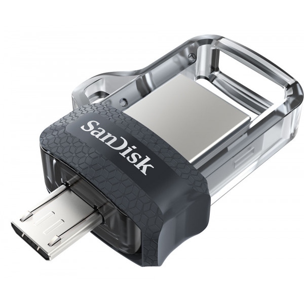 Флеш USB SanDisk Ultra Dual 128GB USB 3.0 OTG Black (SDDD3-128G-G46)
