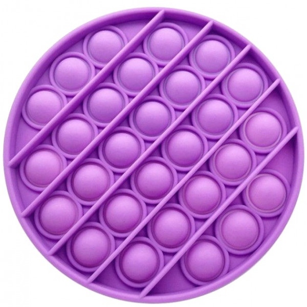 Стретч-антистрес Sibelly Pop It Mono Circle Violet (SB-PPIT-CRCL-VLT)