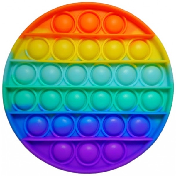 Стретч-антистрес Sibelly Pop It Rainbow Circle (SB-PPIT-RNB-CRCL)