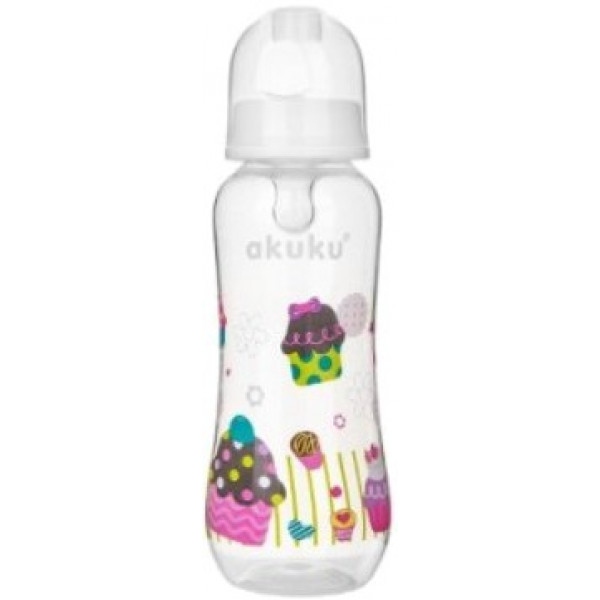 Пляшка для годування Akuku White 250 мл (A0005)