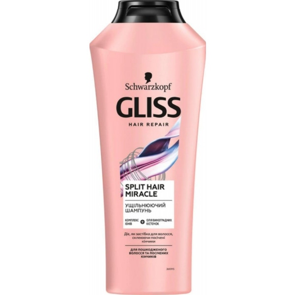 Шампунь жіночий GLISS Split Hair Miracle 400 мл
